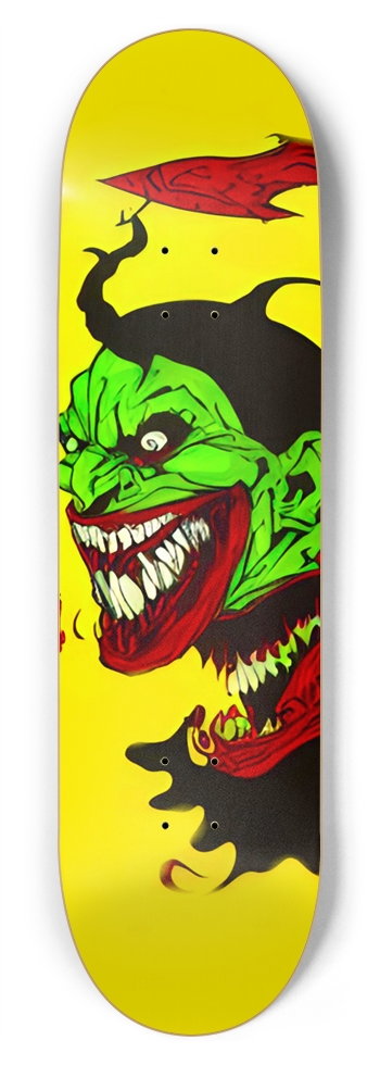 BIGGIE BOSS JOKER DECK 02 8-3/4 Inch Skateboard