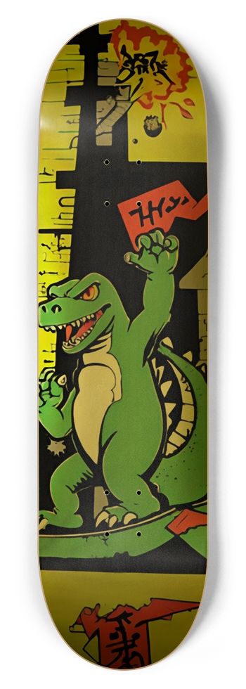 BIGGIE GODZILLA DECK 04 8-3/4 Inch Skateboard