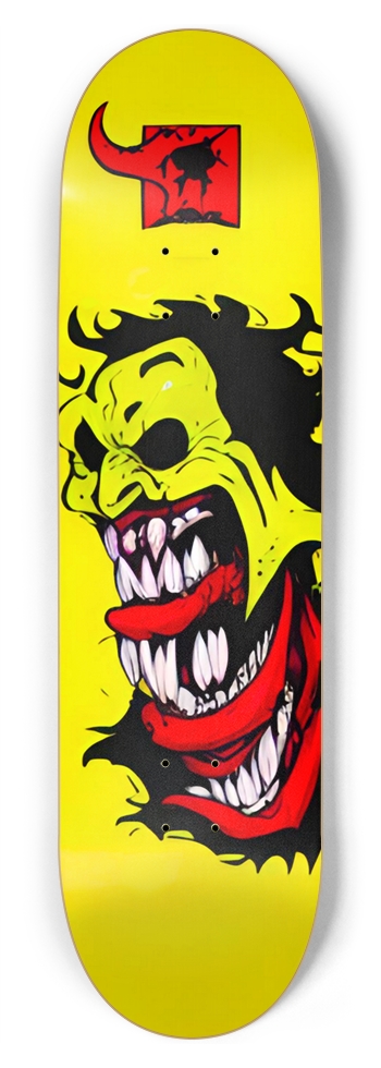 BIGGIE BOSS JOKER DECK 01 8-3/4 Inch Skateboard
