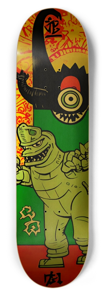 BIGGIE GODZILLA DECK 09 8-3/4 Inch Skateboard