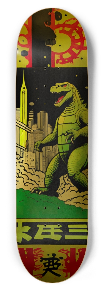 BIGGIE GODZILLA DECK 011 8-3/4 Inch Skateboard