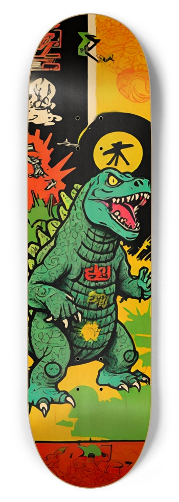 BIGGIE GODZILLA DECK 03 8-3/4 Inch Skateboard