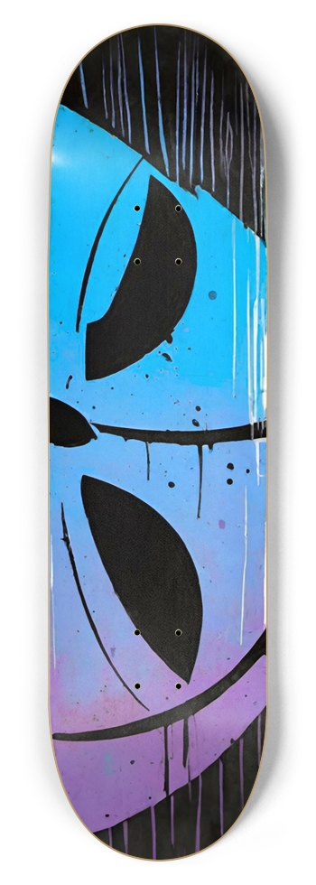 BIGGIE FOX GUTTER DECK 01 8-3/4 Inch Skateboard