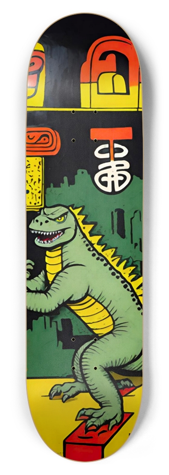 BIGGIE GODZILLA DECK 08 8-3/4 Inch Skateboard