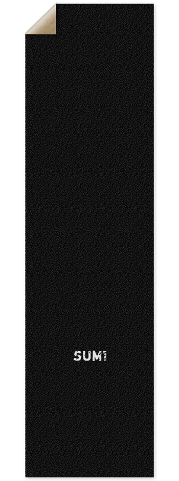 sum1sk8boards logo black griptape 9 x 33