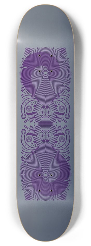 Swirl - Popsicle 8 8 Inch Skateboard Deck