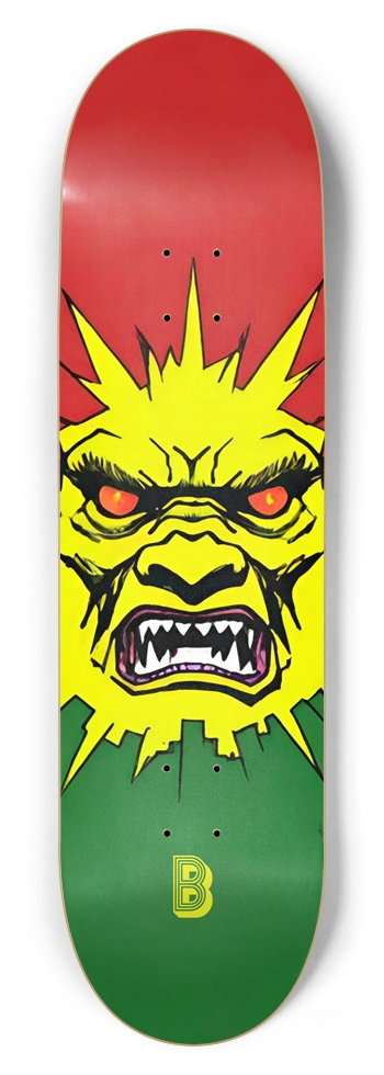 BIGGIE MONSTER DECK 04 8-3/4 Inch Skateboard