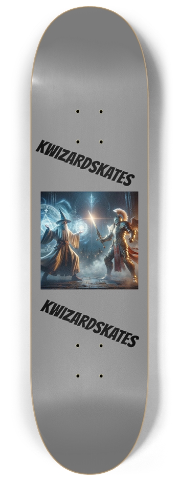 PRO WIZARD AND KNIGHT 8-1/4 Skateboard Deck
