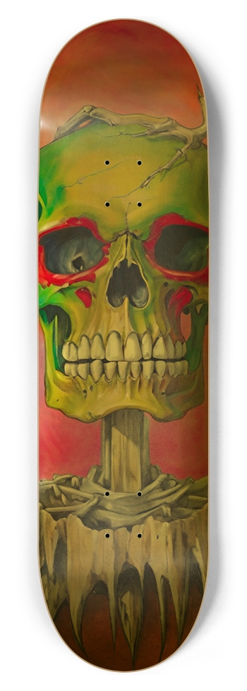 BIGGIE SKULL DECK 01 8-3/4 Inch Skateboard