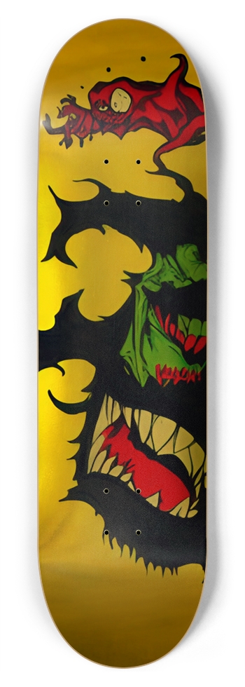 BIGGIE VENOM DECK 05 8-3/4 Inch Skateboard
