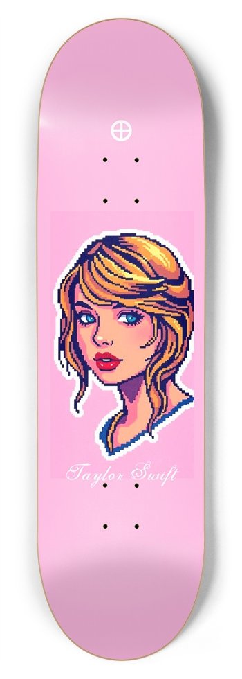 BIGGIE RETRO TOTALLY TAYLOR LIMITED EDITION DECK 8-3/4 Inch Skateboard