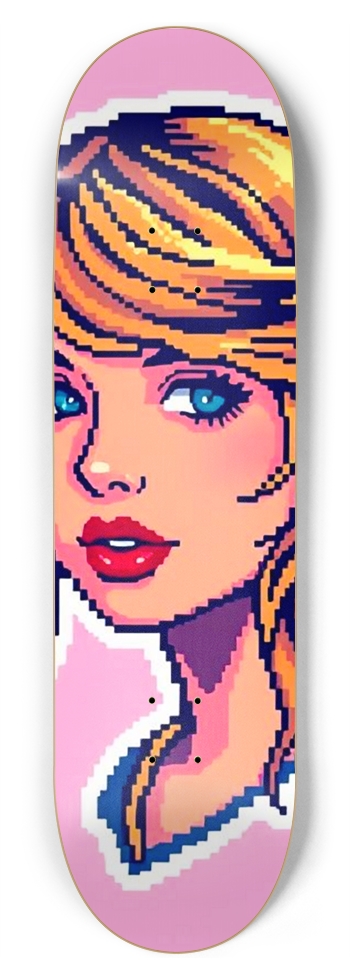 BIGGIE RETRO TOTALLY TAYLOR LIMITED EDITION DECK 8-3/4 Inch Skateboard