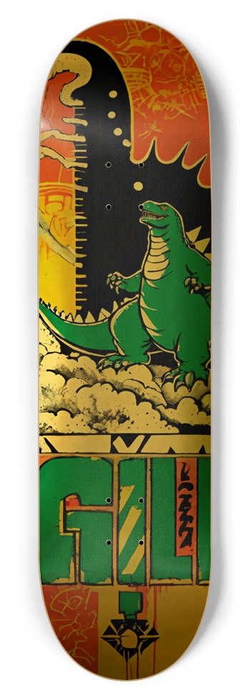BIGGIE GODZILLA DECK 012 8-3/4 Inch Skateboard