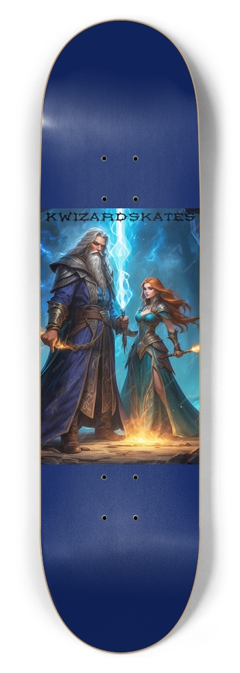 PRO WIZARD AND WITCH 8-1/2 Skateboard Deck