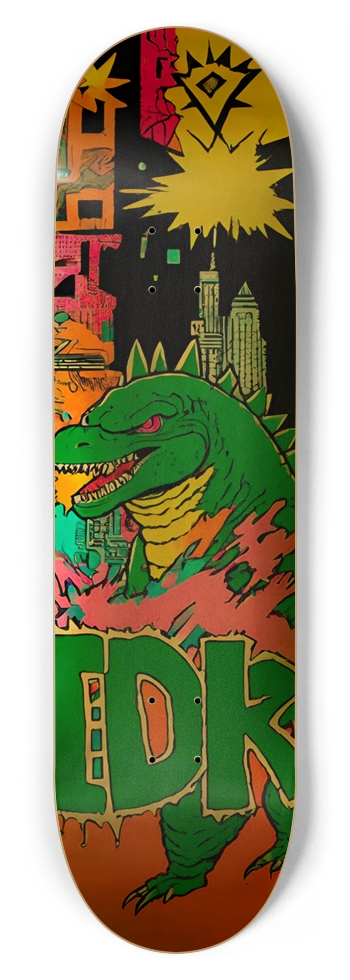 BIGGIE ZILLA DECK 013 8-3/4 Inch Skateboard