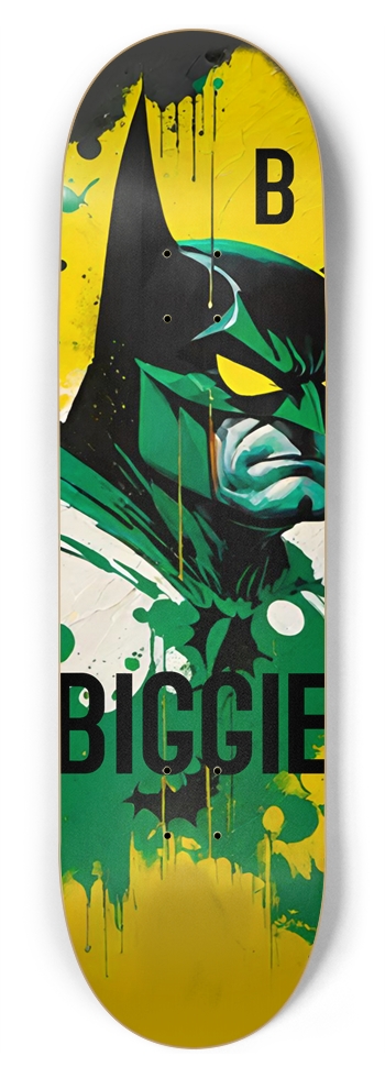 BIGGIE X BATWISE BAMBOO BATS DECK 06 8-3/4 Inch Skateboard