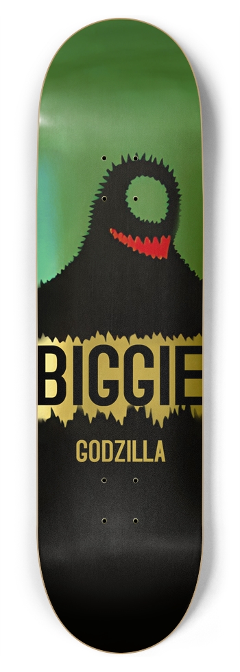 BIGGIE ZILLA BOMB DECK 01 8-3/4 Inch Skateboard