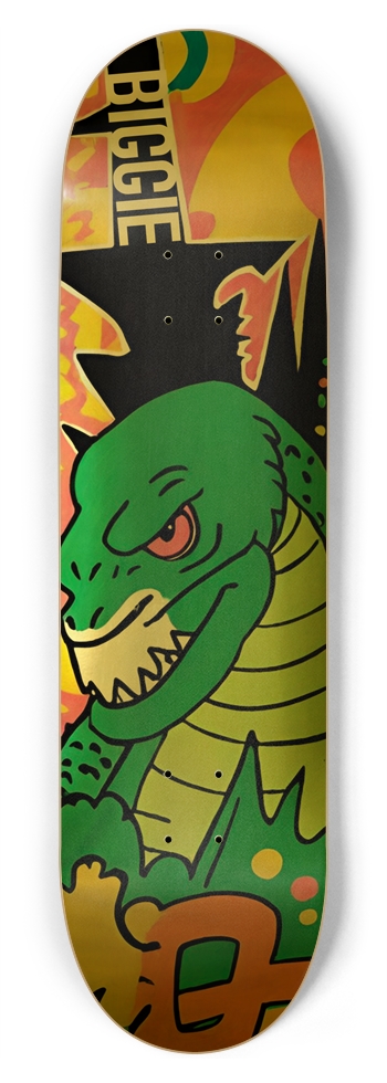 BIGGIE ZILLA DECK 04 8-3/4 Inch Skateboard
