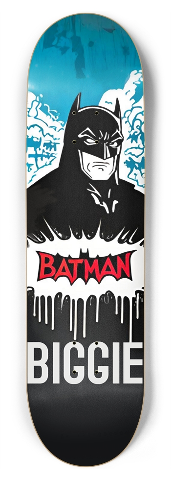 BIGGIE X BATWISE BAMBOO BATS DECK 03 8-3/4 Inch Skateboard