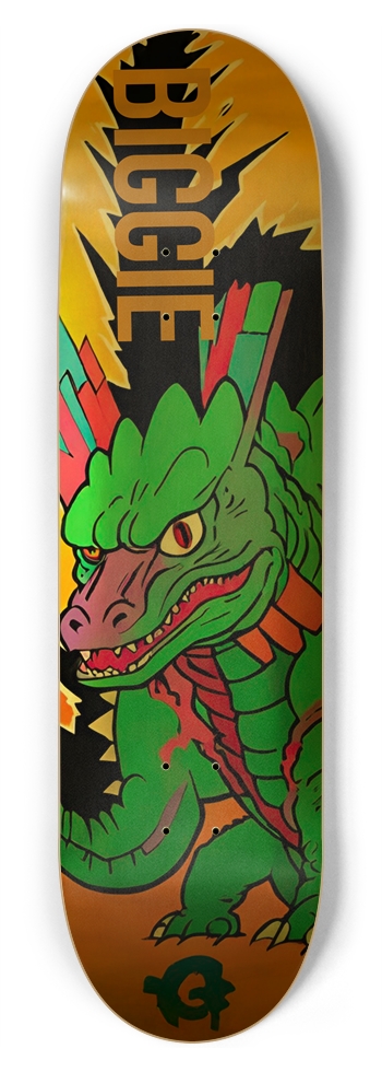 BIGGIE ZILLA DECK 015 8-3/4 Inch Skateboard