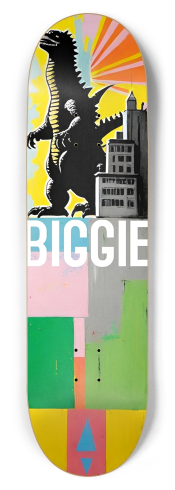 BIGGIE ZILLA DECK 08 8-3/4 Inch Skateboard