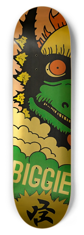 BIGGIE ZILLA DECK 011 8-3/4 Inch Skateboard