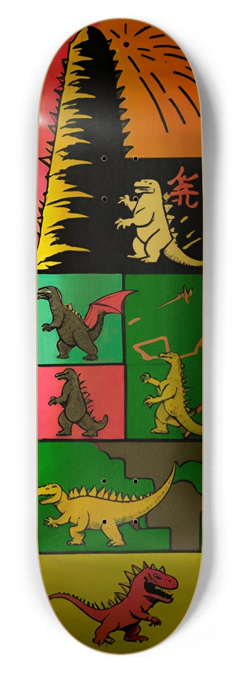 BIGGIE ZILLA DECK 05 8-3/4 Inch Skateboard