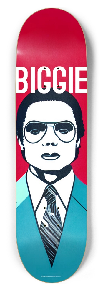 BIGGIE X MICHAEL JACKSON DECK 01 8-3/4 Inch Skateboard