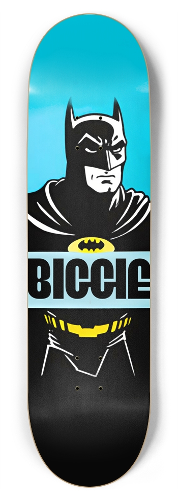 BIGGIE X BATWISE BAMBOO BATS DECK 02 8-3/4 Inch Skateboard