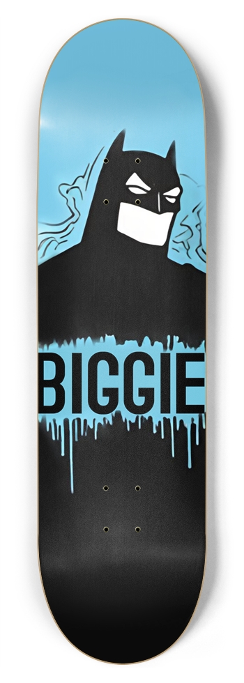 BIGGIE X BATWISE BAMBOO BATS DECK 04 8-3/4 Inch Skateboard