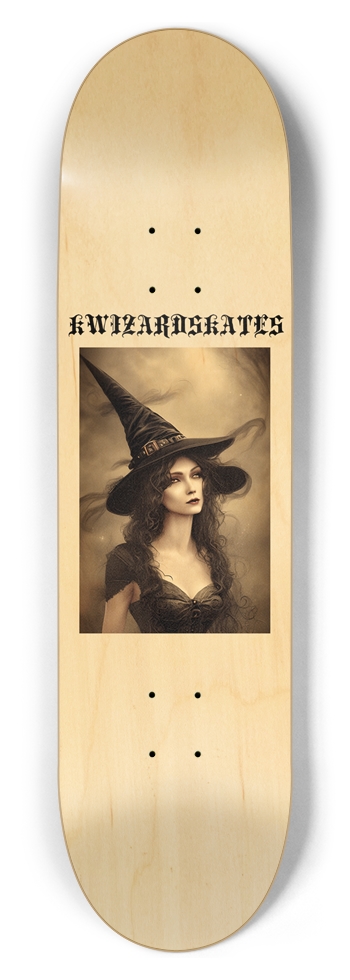 PRO STEAMPUNK WITCH 8-1/2 Skateboard Deck