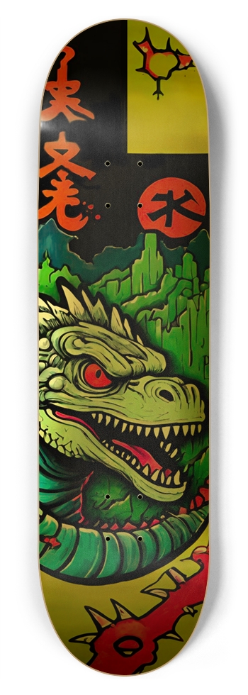BIGGIE ZILLA DECK 016 8-3/4 Inch Skateboard