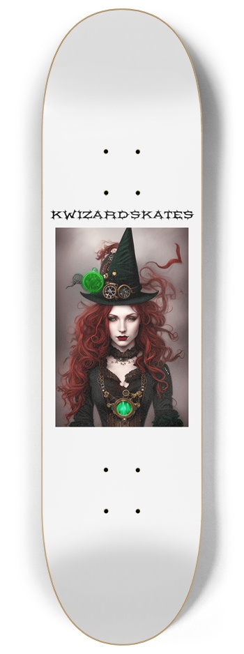 PRO STEAMPUNK WITCH 8-1/4 Skateboard Deck