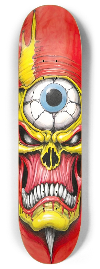 ABOMINATION X HELLRAISER DECK 01 8 Inch Skateboard Deck