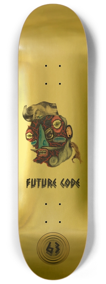 Bearded Lady - W 8.25 8-1/4 Skateboard Deck