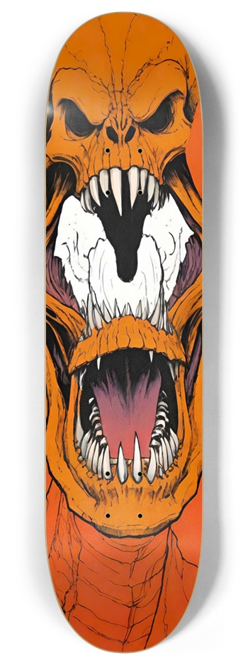 ABOMINATION X GODZILLA DECK 01 8 Inch Skateboard Deck