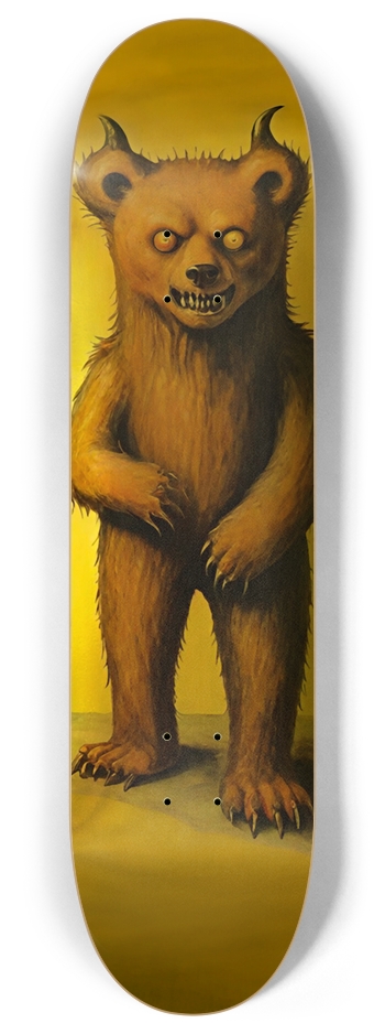 ABOMINATION DEVIL BEAR 03 8 Inch Skateboard Deck
