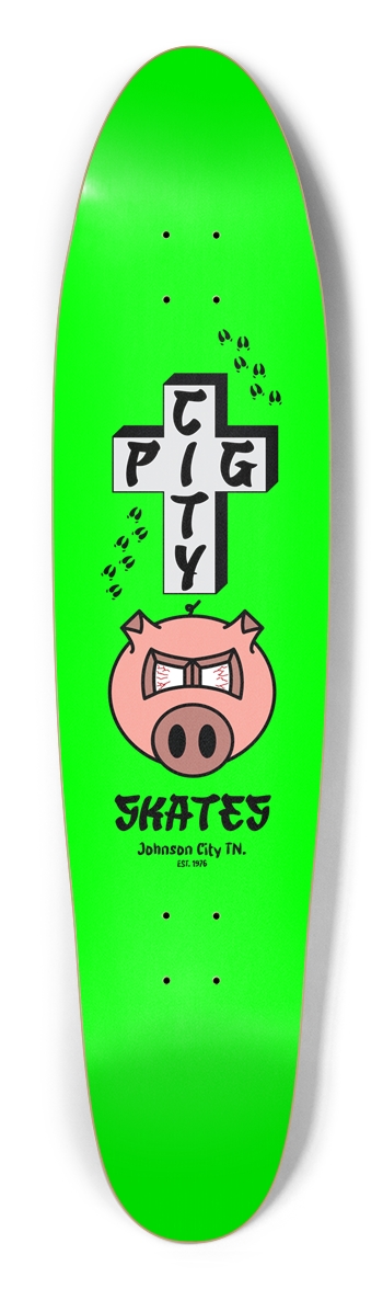 Pig City Custom Longboard