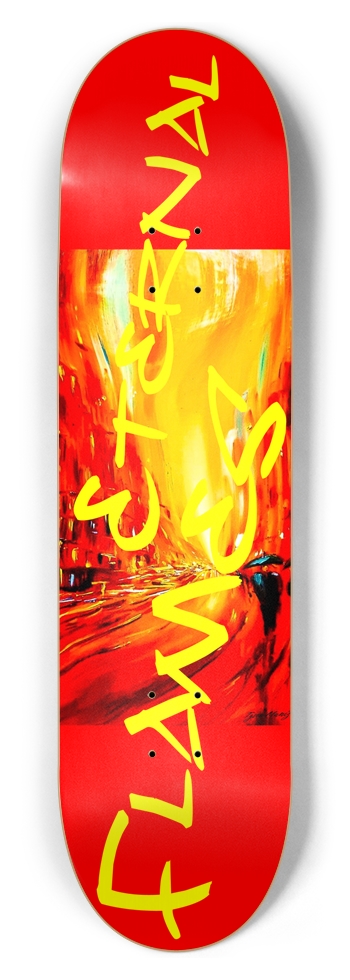 Eternal Flames  8-1/2 Skateboard Deck