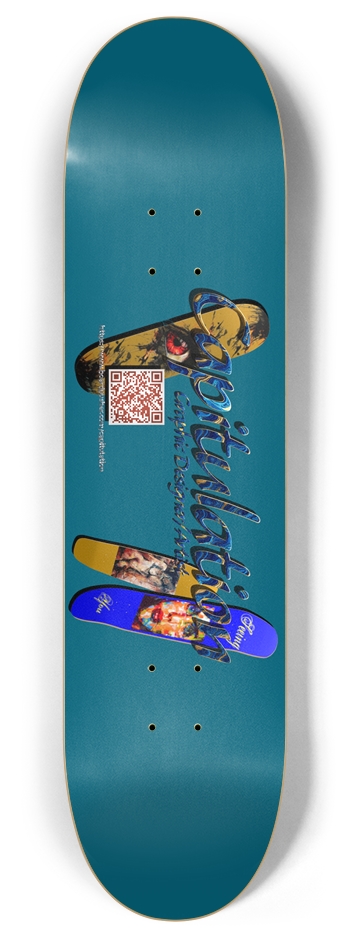 Logo 1 8 Inch Skateboard Deck