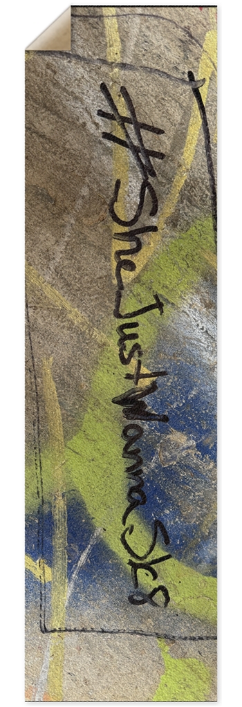 #SheJustWannaSk8 2 graffiti griptape