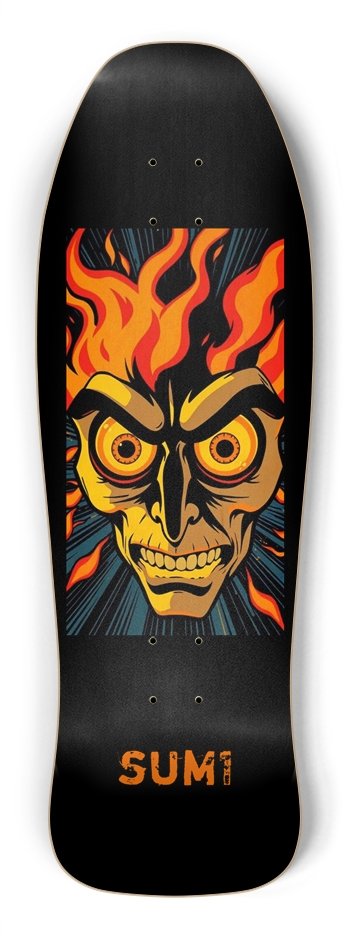sum1sk8boards furious shredder shape board 