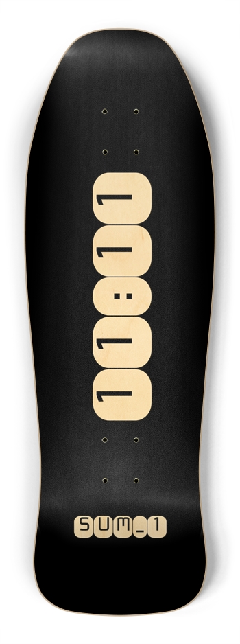sum1sk8boards 11:11 shredder shape board 