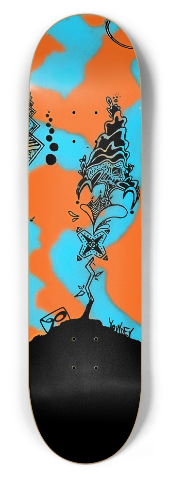 Growth 8-1/2 Skateboard Deck