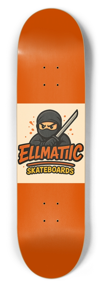 Ninija street 8-1/2 Skateboard Deck