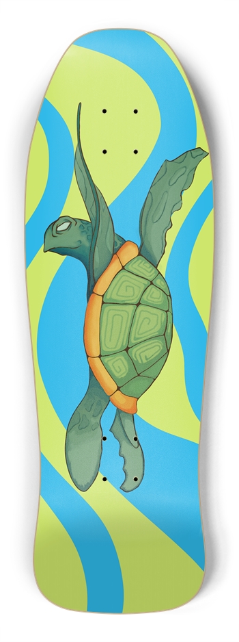 Sea turtle shredder shape