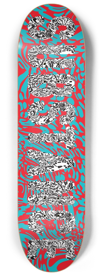 3D Camo - Popsicle 8.25 8-1/4 Skateboard Deck