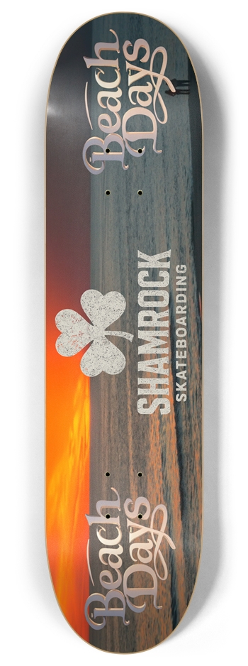 Shamrock Beach Dayz 8 Inch Skateboard Deck