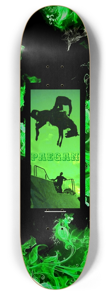 Cowboy up 8 Inch Skateboard Deck