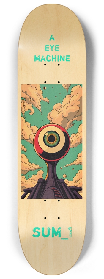 sum1sk8boards a eye machine 8 1/4 board